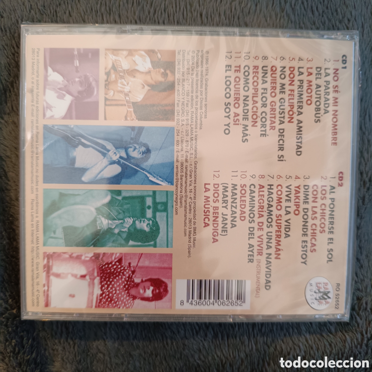 CDs de m&uacute;sica: CD Los Bravos - En Espa&ntilde;ol - Foto 2