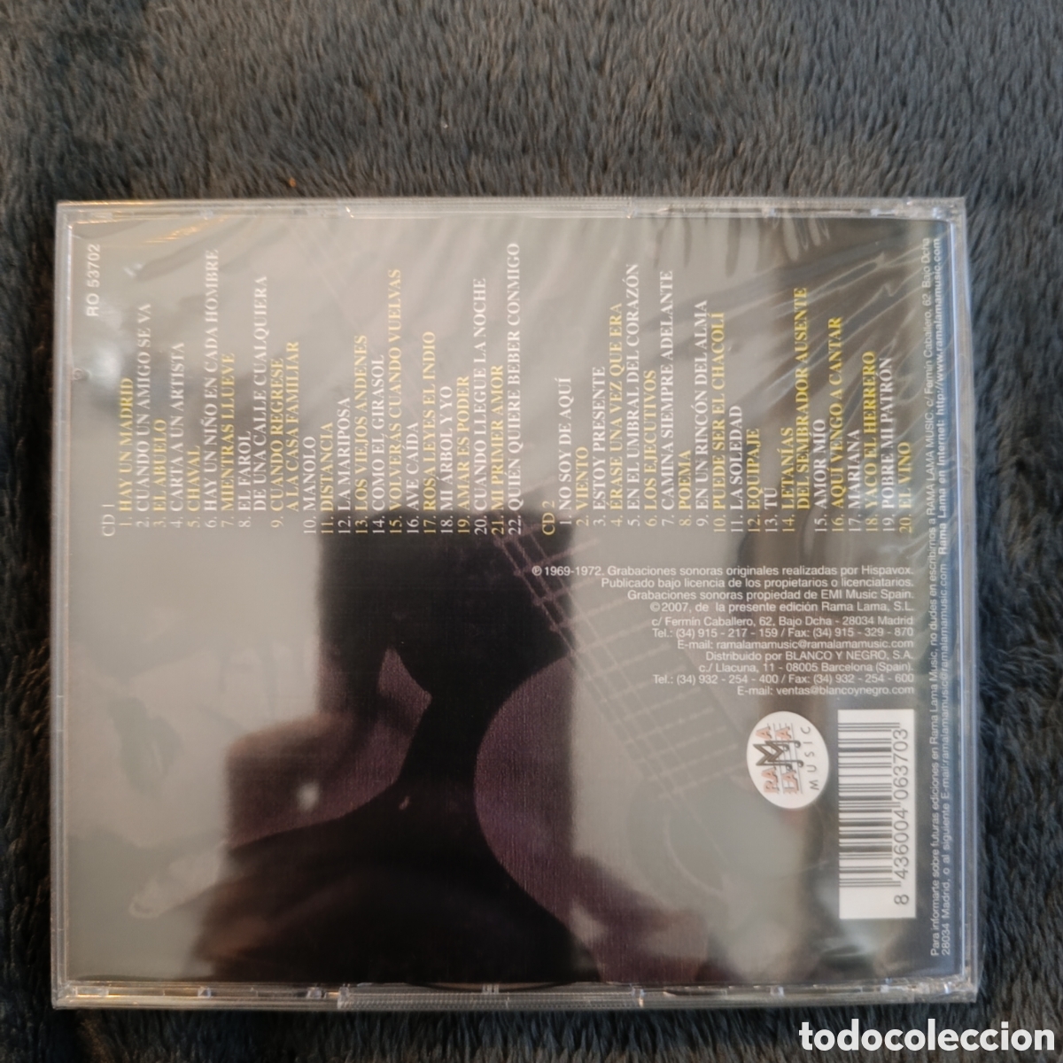 CDs de m&uacute;sica: CD Alberto Cortez - sus lps en Hispavox - Foto 2