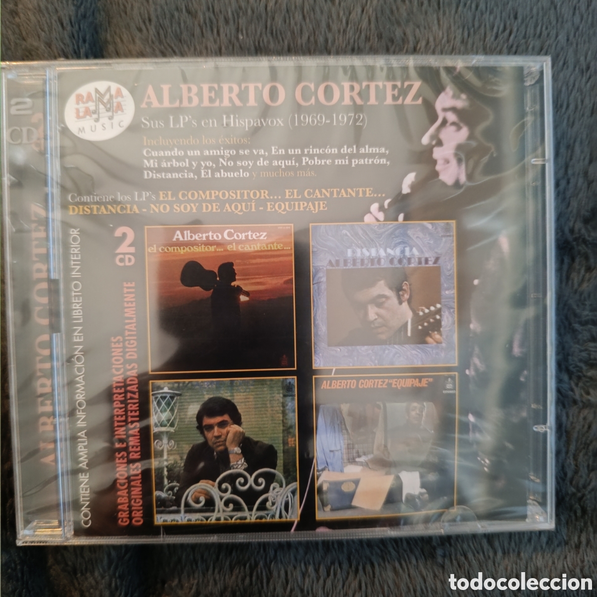 CDs de m&uacute;sica: CD Alberto Cortez - sus lps en Hispavox - Foto 1