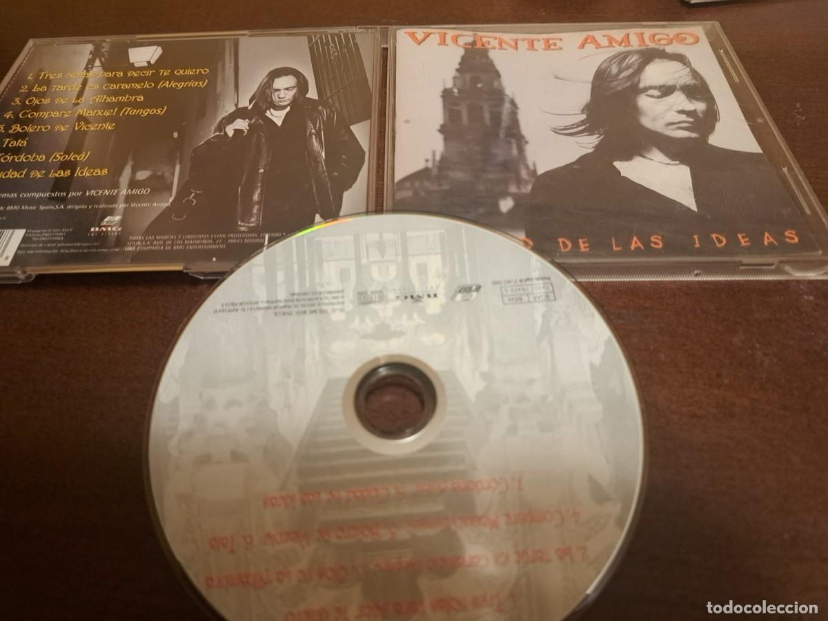 CDs de m&uacute;sica: VICENTE AMIGO - CD - CIUDAD DE LAS IDEAS - Foto 1