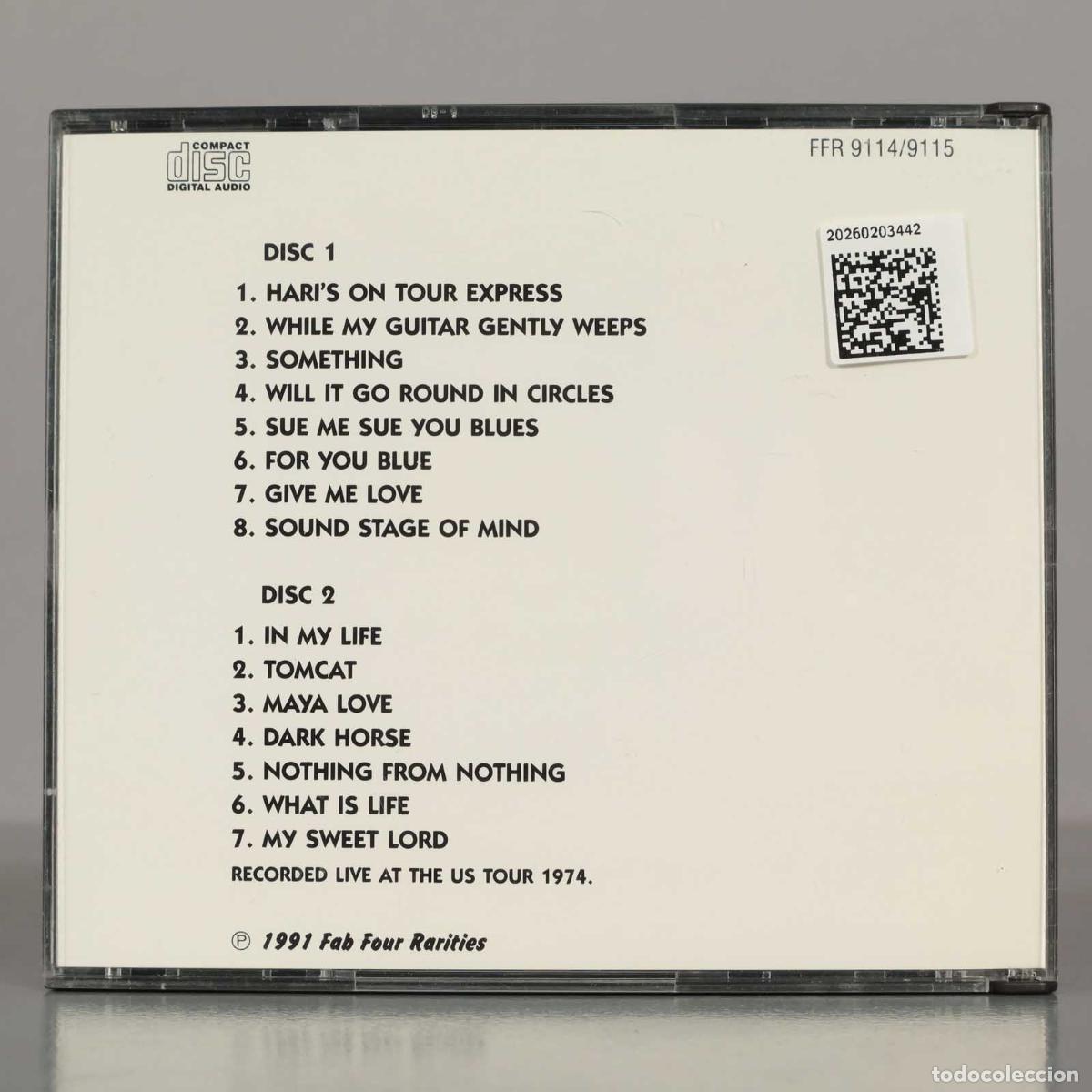 CDs de m&uacute;sica: CD. GEORGE HARRISON &mdash; What Is Life. - Foto 2
