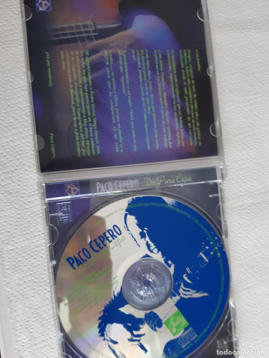 CDs de m&uacute;sica: PACO CEPERO - DE PURA CEPA - CD - Foto 2