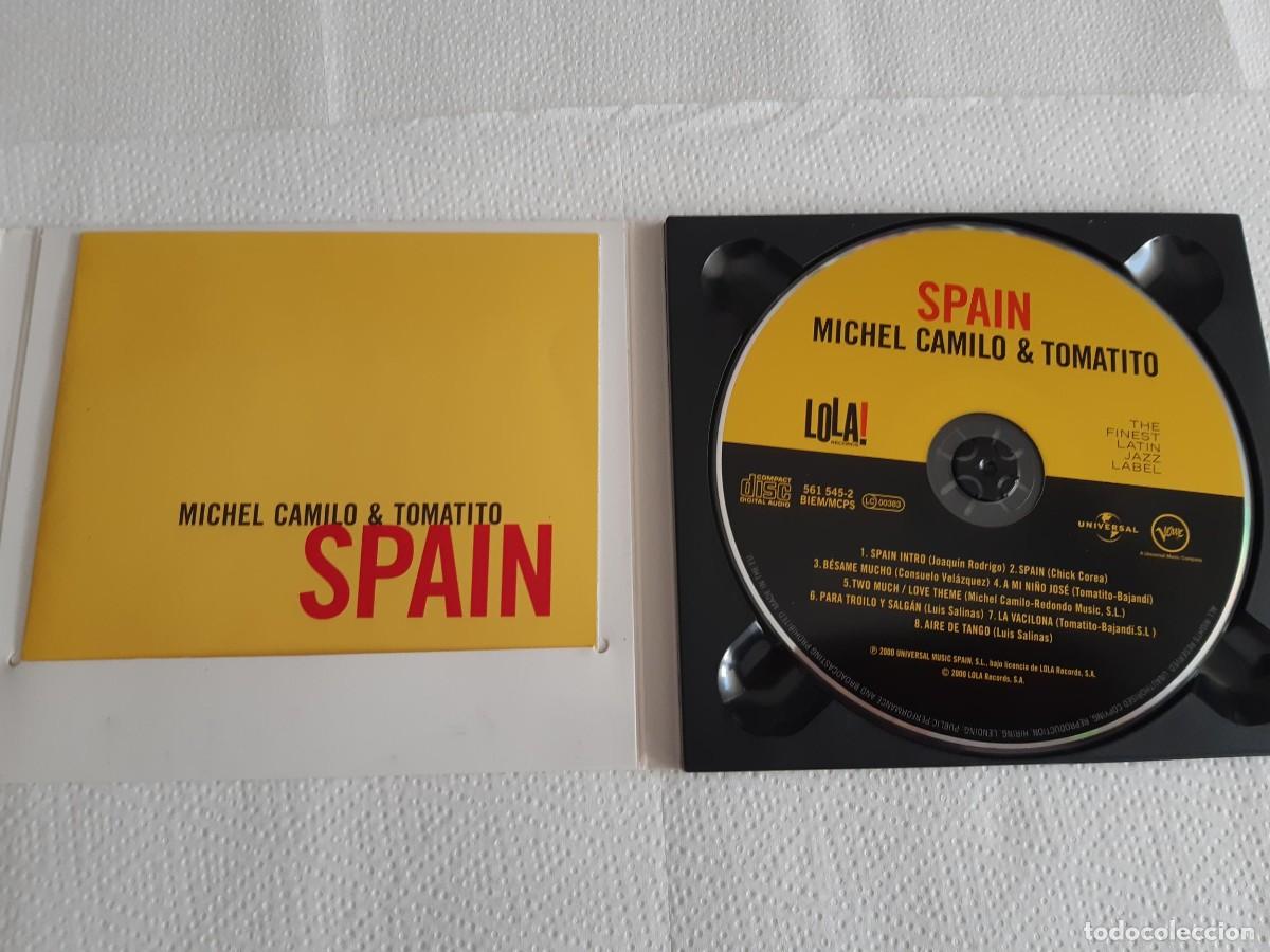CDs de m&uacute;sica: CD MICHEL CAMILO & TOMATITO. SPAIN. 2000. - Foto 3