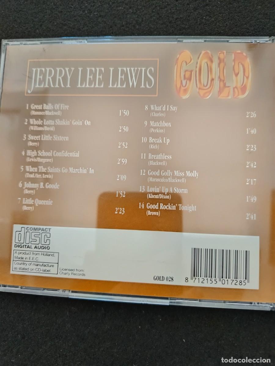 CDs de m&uacute;sica: JERRY LEE LEWIS. GOLD - Foto 2