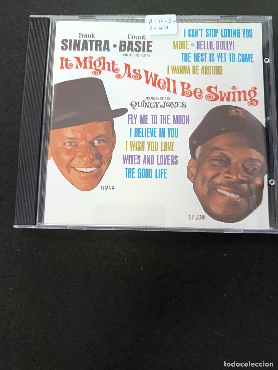 CDs de m&uacute;sica: FRANK SINATRA. COUNT BASIE. IT MIGHT AS WELL BE SWING - Foto 1