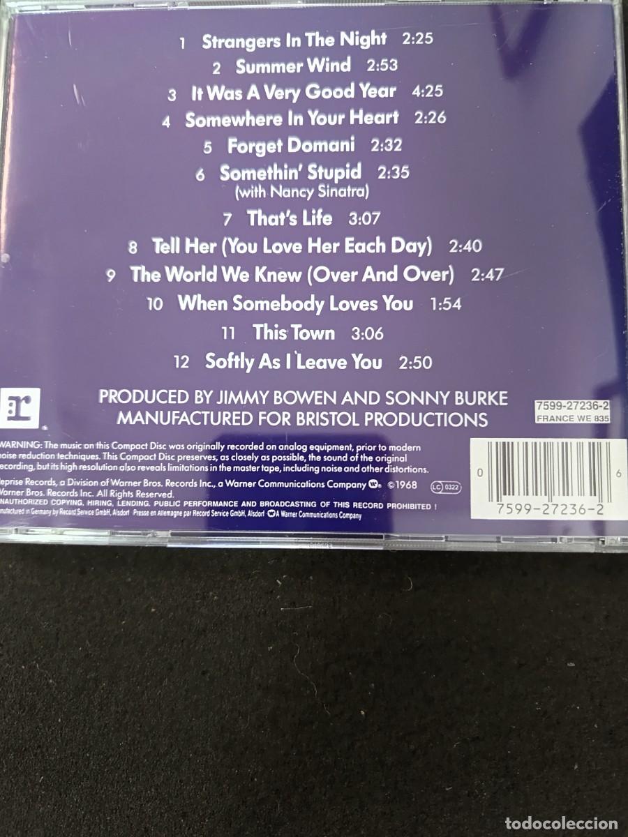 CDs de m&uacute;sica: FRANK SINATRA. GREATEST HITS! - Foto 2