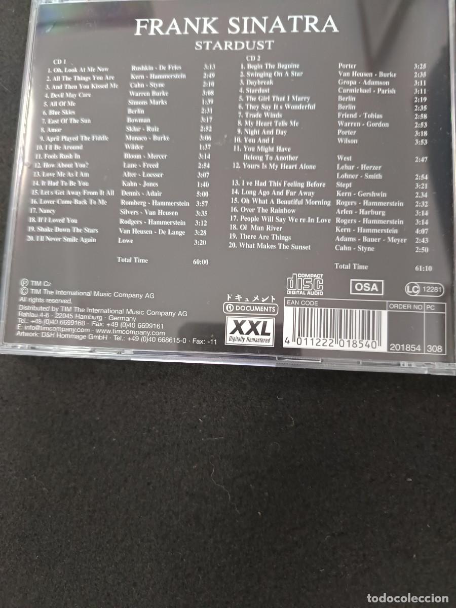 CDs de m&uacute;sica: 2 CDS. FRANK SINATRA. STARDUST - Foto 2