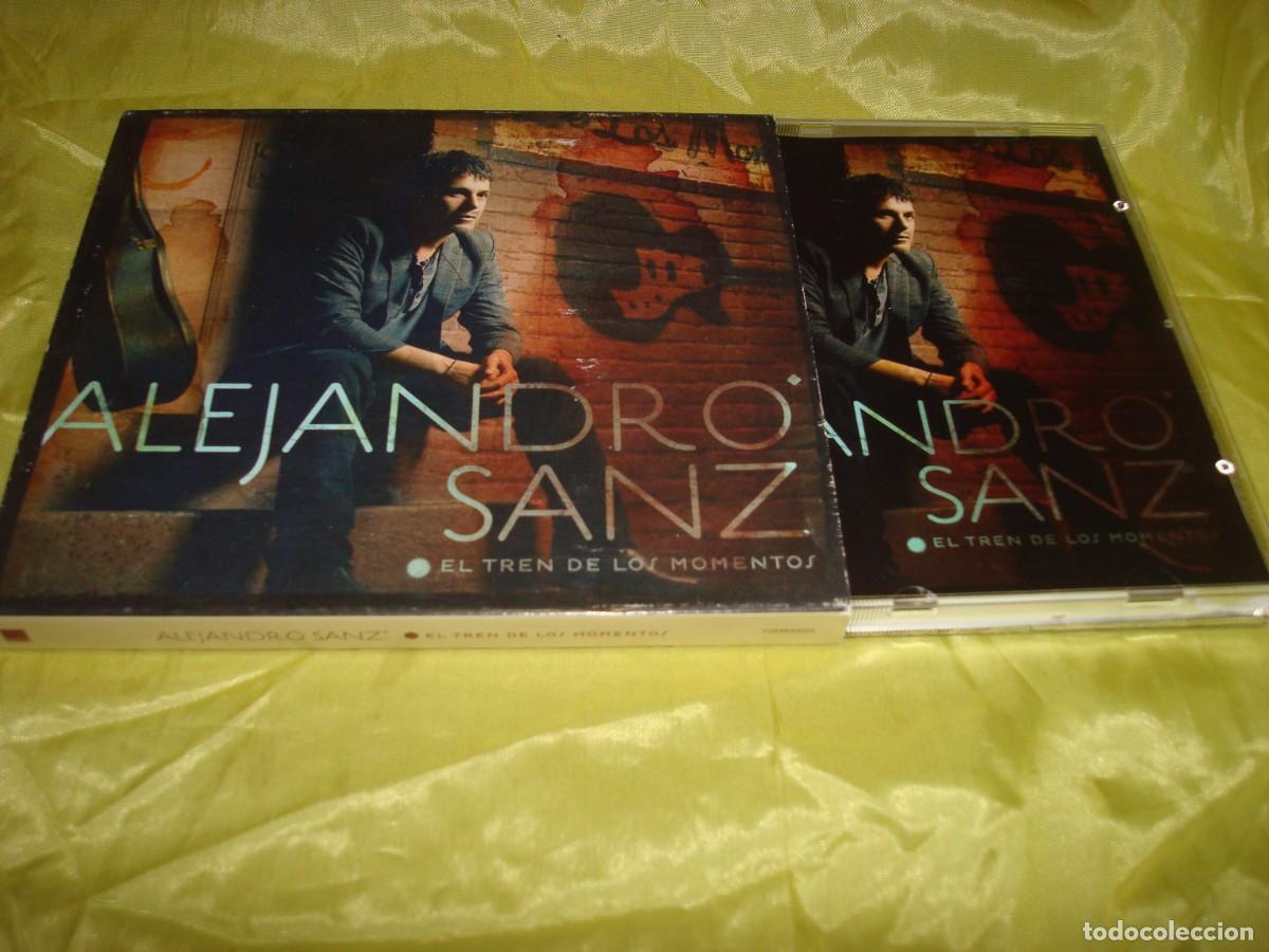 CDs de m&uacute;sica: ALEJANDRO SANZ. EL TREN DE LOS MOMENTOS. CD. IMPECABLE - Foto 1