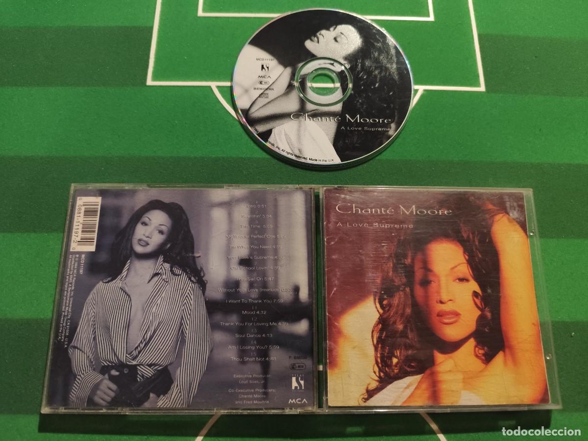 CDs de m&uacute;sica: CD 388 Chant&eacute; Moore - A love supreme / 1994 - Foto 1