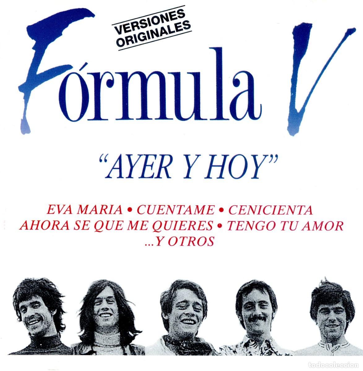 CDs de m&uacute;sica: F&Oacute;RMULA V - Ayer y Hoy & Grandes Exitos (1993) - Foto 1