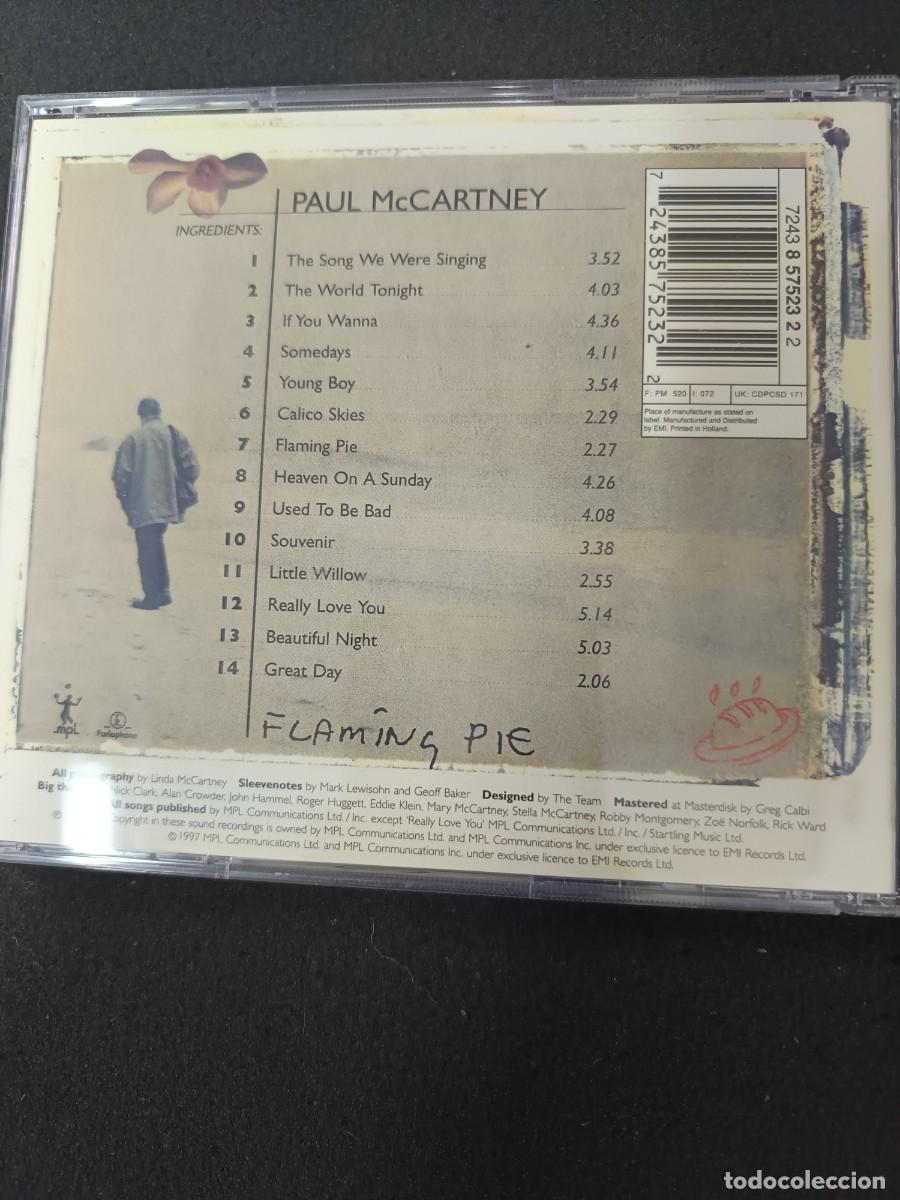 CDs de m&uacute;sica: PAUL MCCARTNEY. FLAMING PIE - Foto 2
