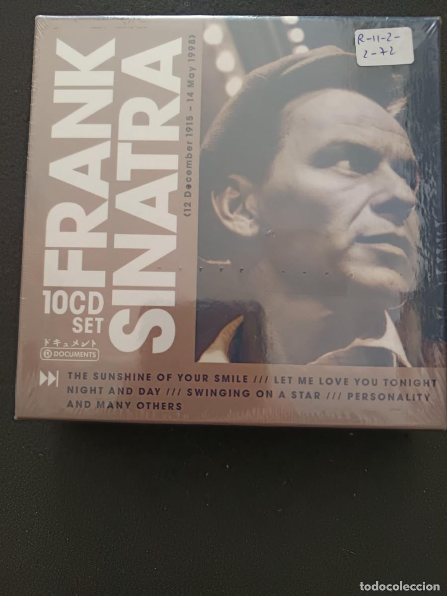 CDs de m&uacute;sica: CAJA 10 CDS. FRANK SINATRA. DOCUMENTS - Foto 1