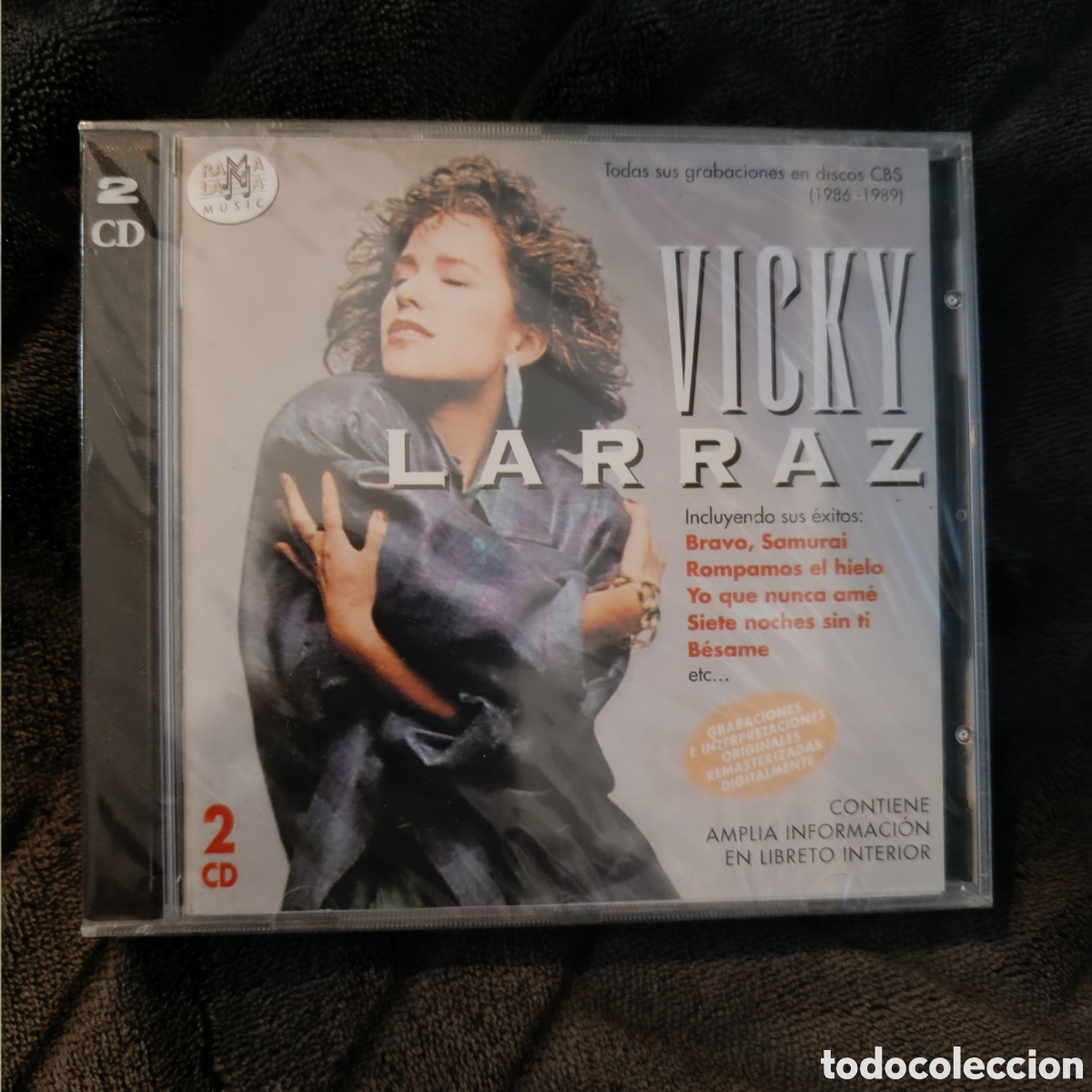 CDs de m&uacute;sica: CD Vicky Larraz - sus grabaciones en CBS - Foto 1