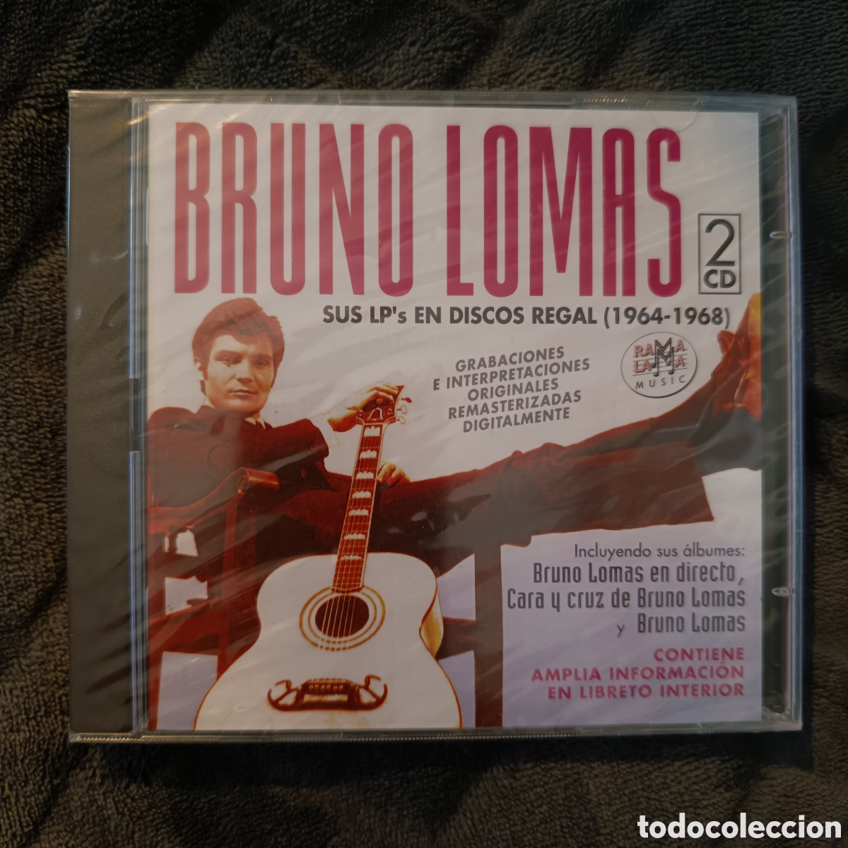 CDs de m&uacute;sica: CD Bruno Lomas - sus lps en Regal - Foto 1