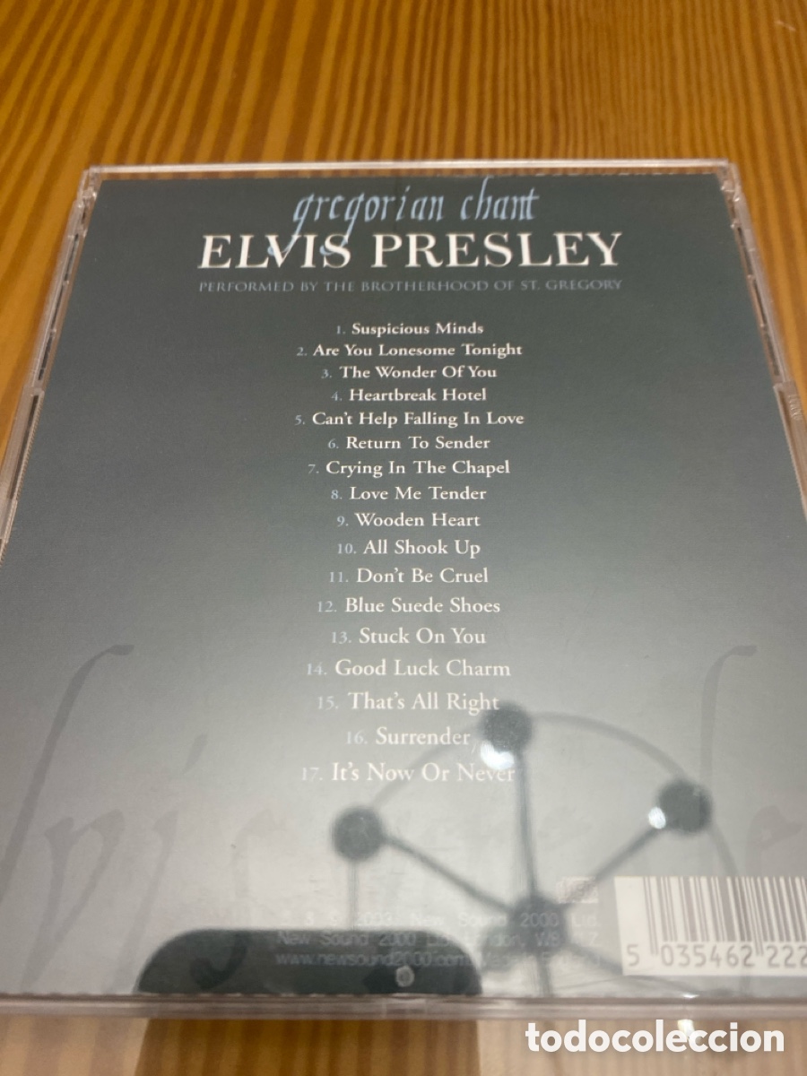 CDs de m&uacute;sica: Cd de Elvis Presley &rdquo;Gregorian Chant&rdquo; - Foto 2