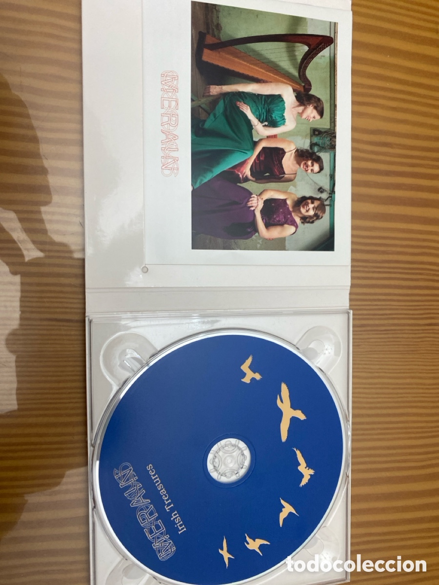 CDs de m&uacute;sica: Raro Cd de Merain &rdquo;Irish Treasures&rdquo; - Foto 3