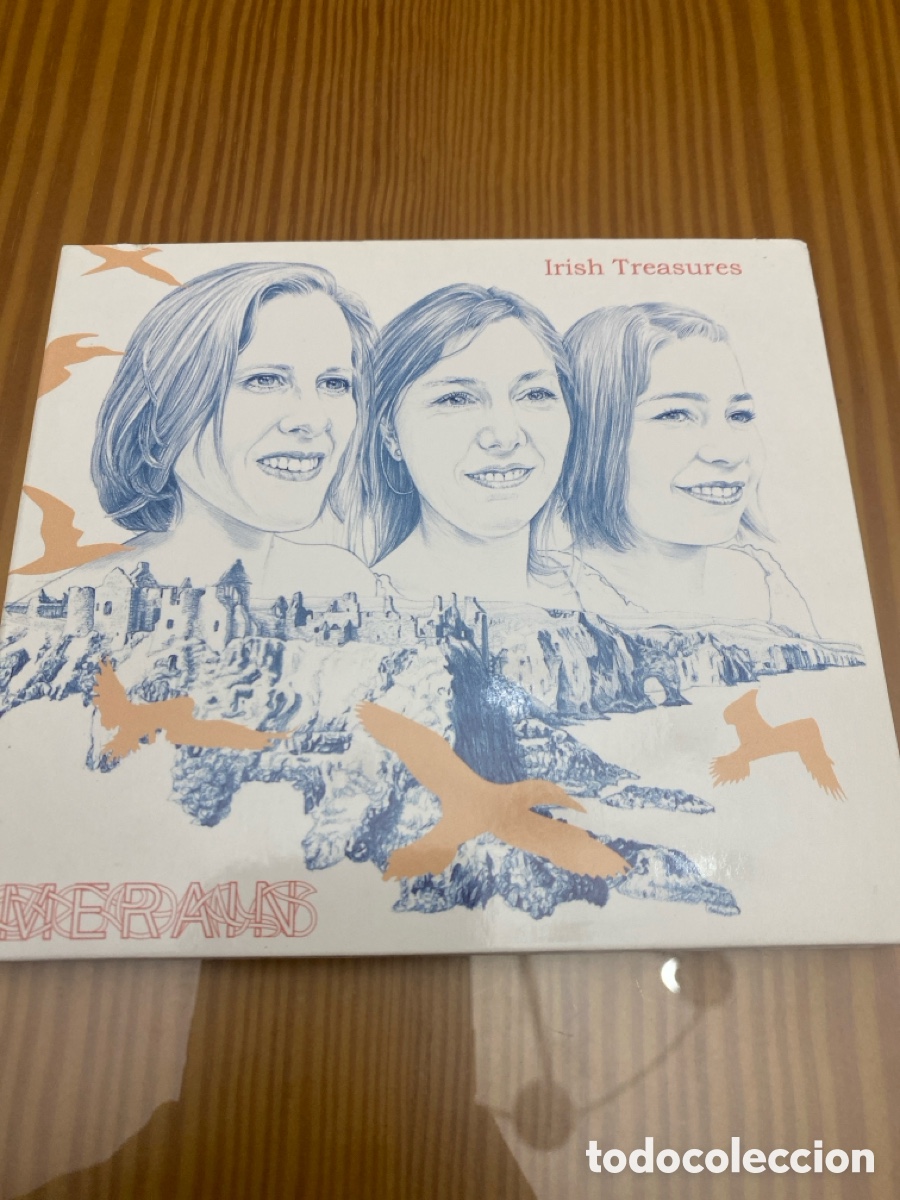 CDs de m&uacute;sica: Raro Cd de Merain &rdquo;Irish Treasures&rdquo; - Foto 1