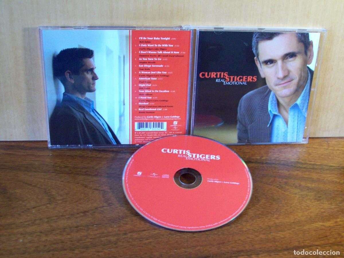 CDs de m&uacute;sica: CURTIS STIGERS - REAL EMOTIONAL - CD - Foto 1