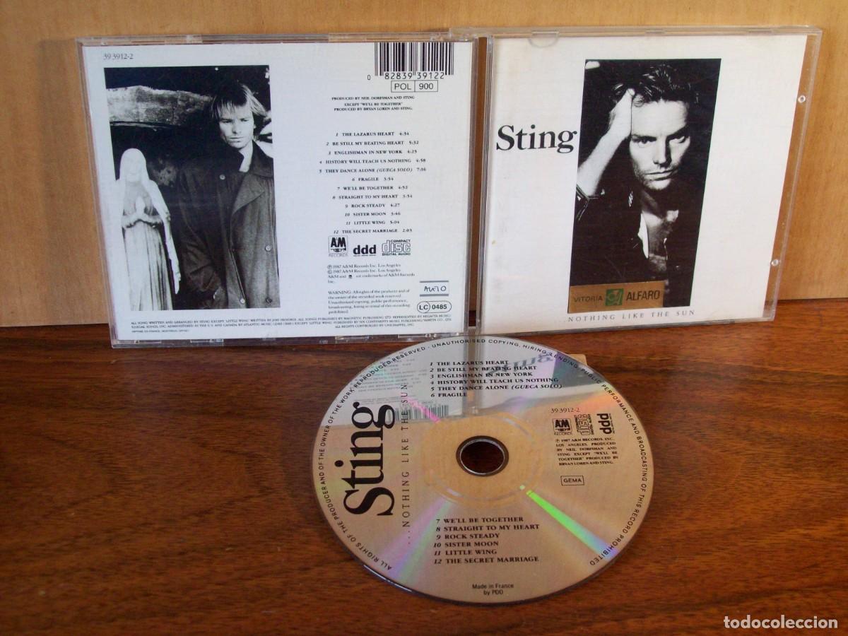 CDs de m&uacute;sica: STING - NOTHING LIKE THE SUN - CD - Foto 1