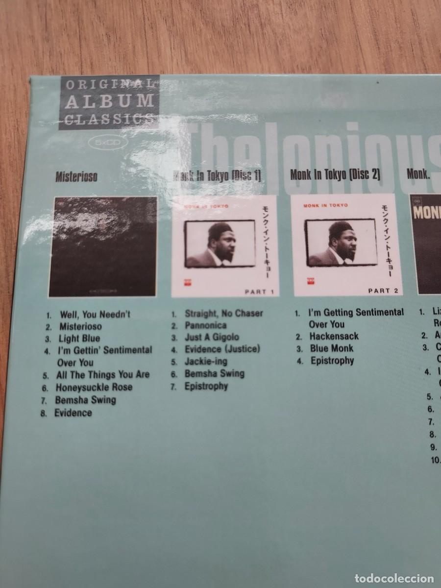 CDs de m&uacute;sica: Thelonious Monk &lrm;&ndash; Original Album Classics Box Set - Foto 5