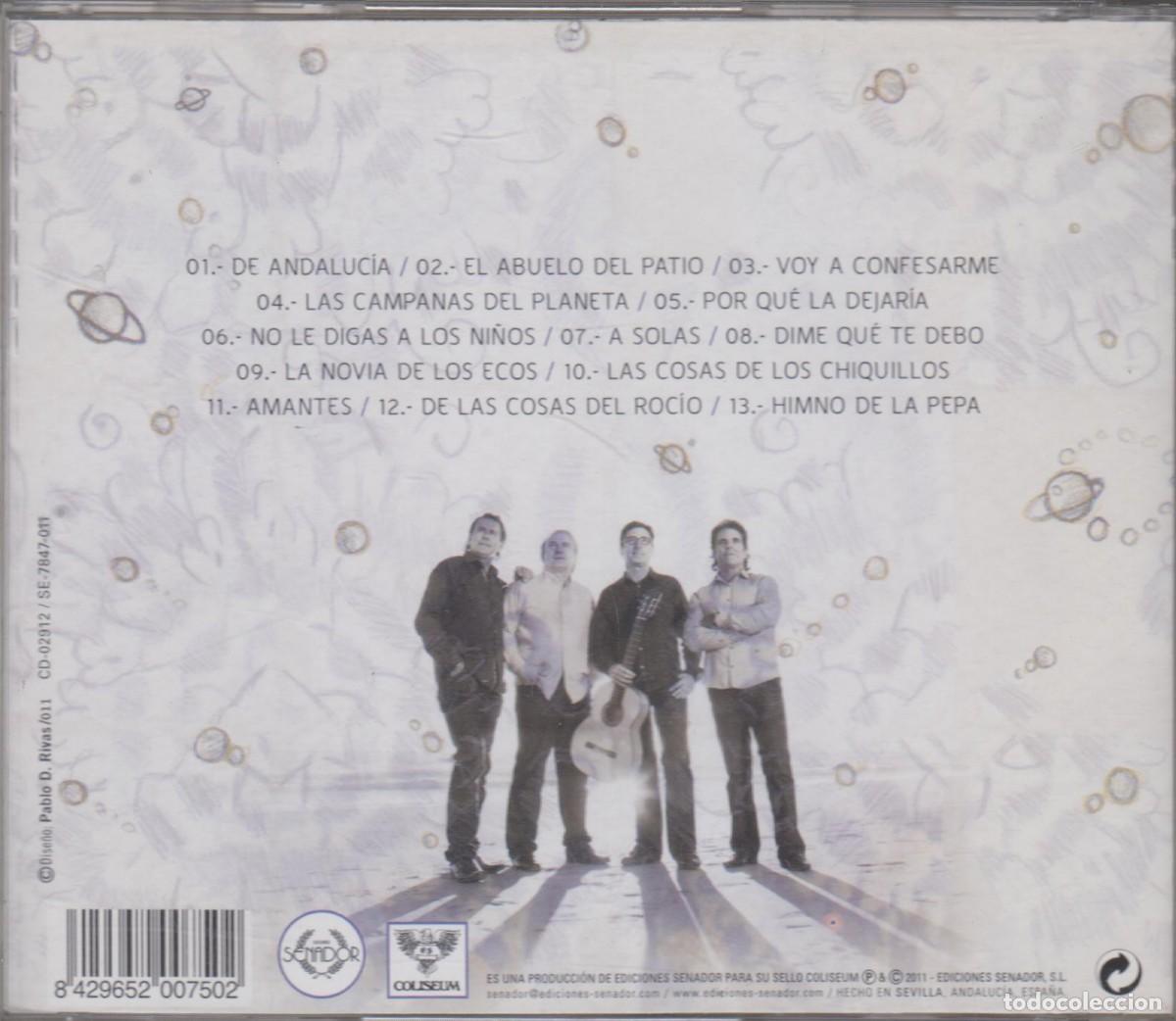 CDs de m&uacute;sica: Ecos del Roc&iacute;o cd Las campanas del Planeta 2011 - Foto 2