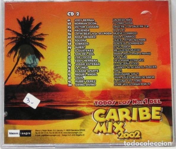 CDs de m&uacute;sica: CARIBE MIX 2002 - N&ordm; 2 - CD - Foto 2