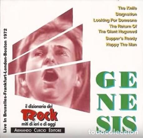 CDs de m&uacute;sica: CD - GENESIS - Live in Bruxelles 1972 - Foto 1