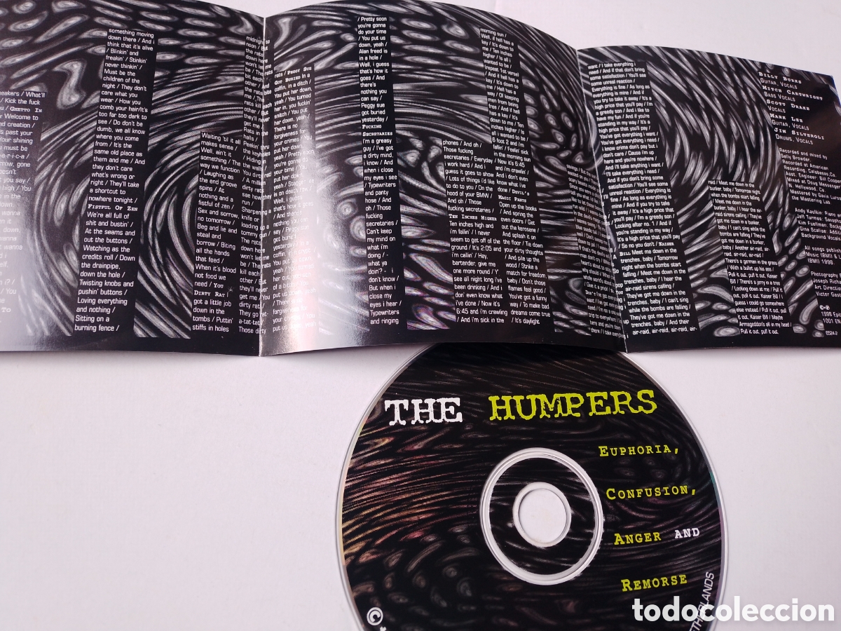 CDs de m&uacute;sica: CD - THE HUMPERS - 1998 - Foto 2