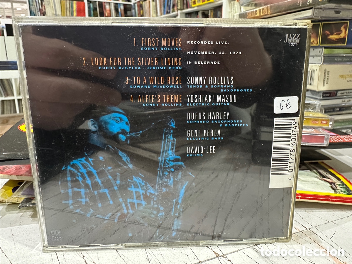 CDs de m&uacute;sica: Sonny Rollins - First Moves (Live) (CD) - Foto 2