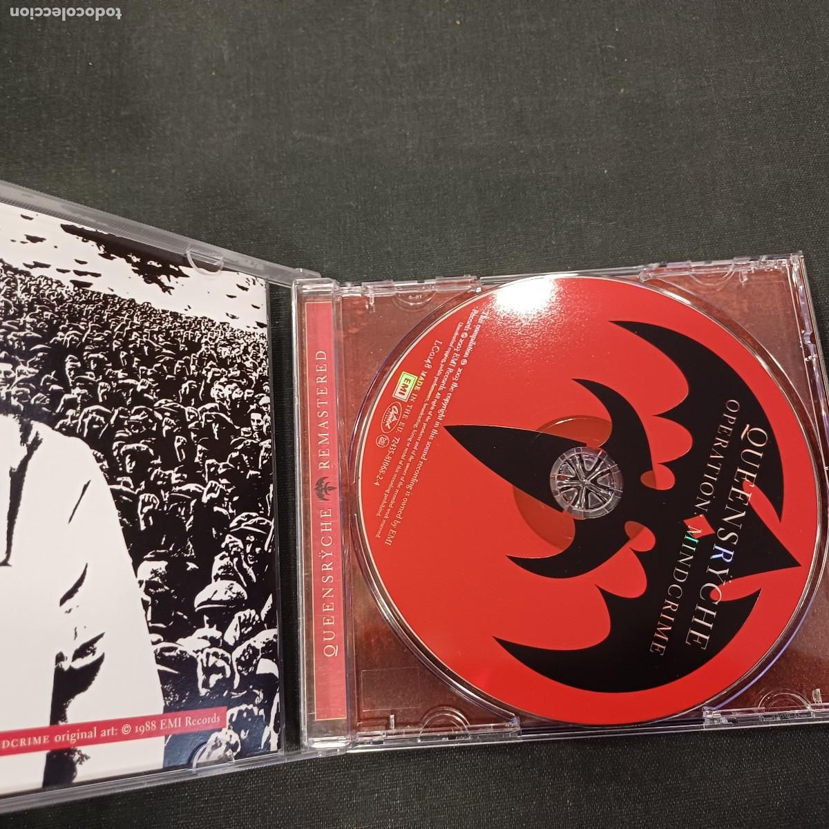 CDs de m&uacute;sica: QUEENSRYCHE/OPERATION MINDCRIME/CD METAL. - Foto 2
