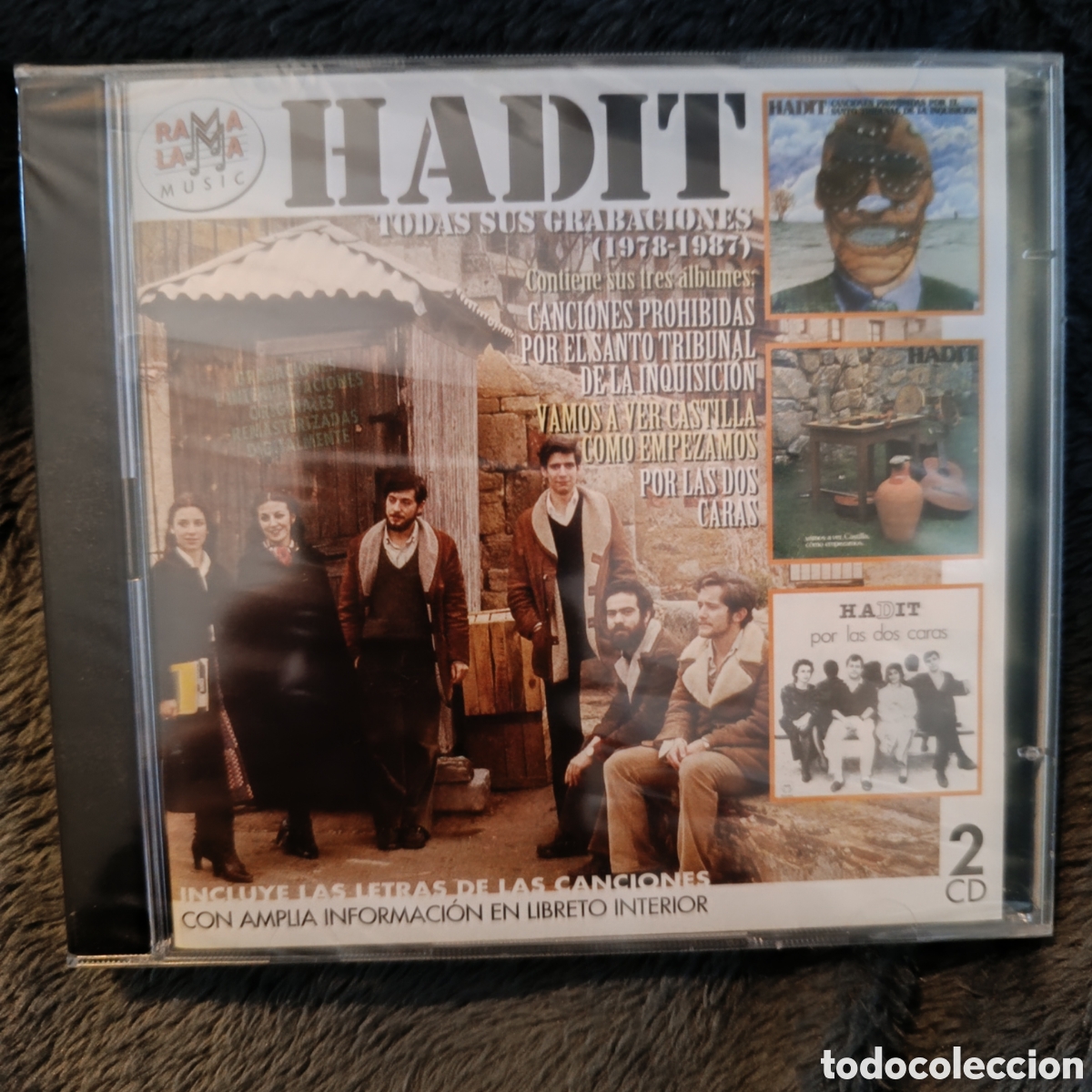CDs de m&uacute;sica: CD Hadit - todas sus grabaciones - Foto 1