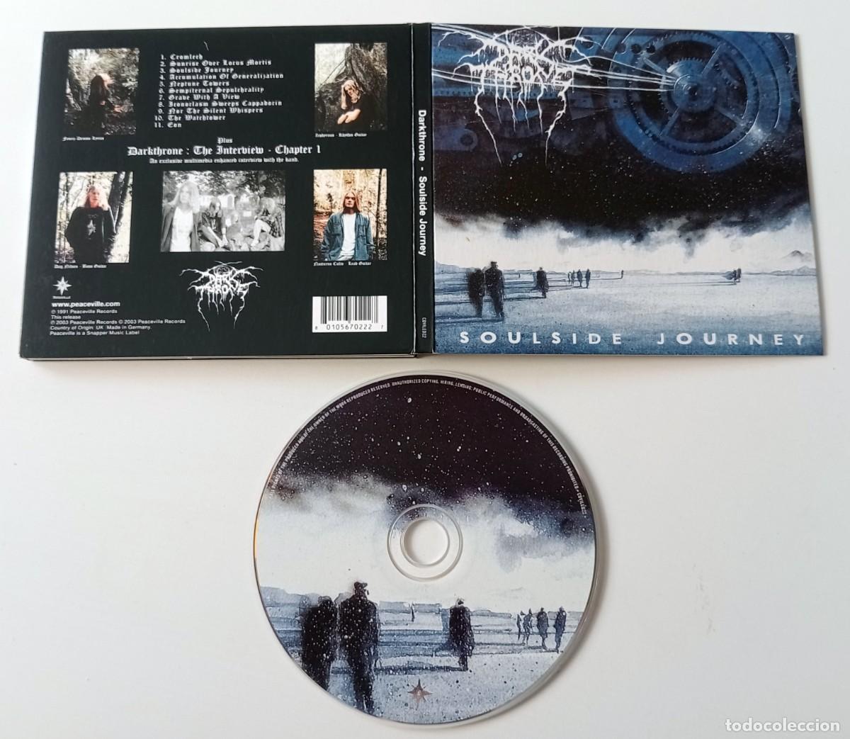 CDs de m&uacute;sica: CD DIGIPACK DARKTHRONE - SOULSIDE JOURNEY - Foto 2