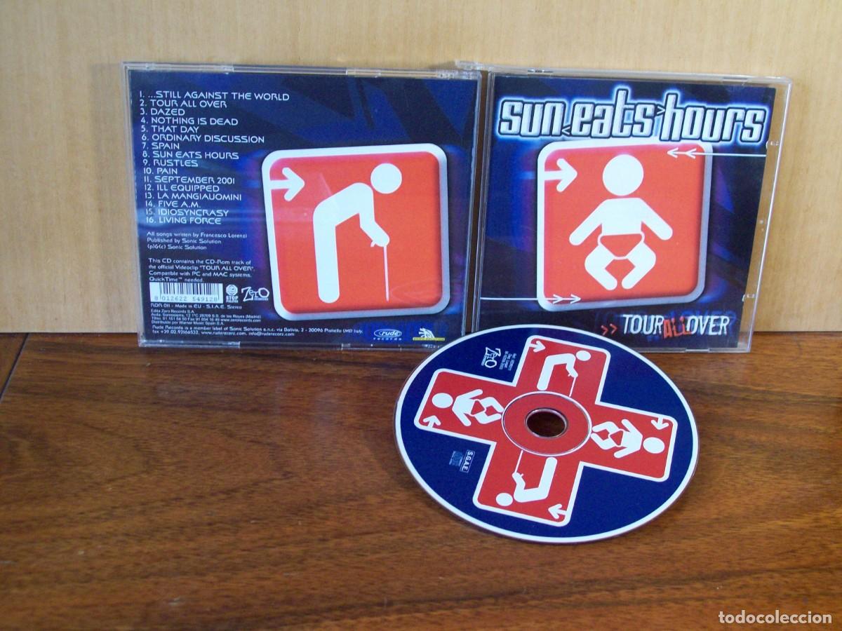 CDs de m&uacute;sica: SUN EATS HOURS - TOUR ALL OVER - CD - Foto 1