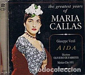 CDs de M&uacute;sica: The Greatest Years of Maria Callas: Verdi: Aida- 4011222992697
