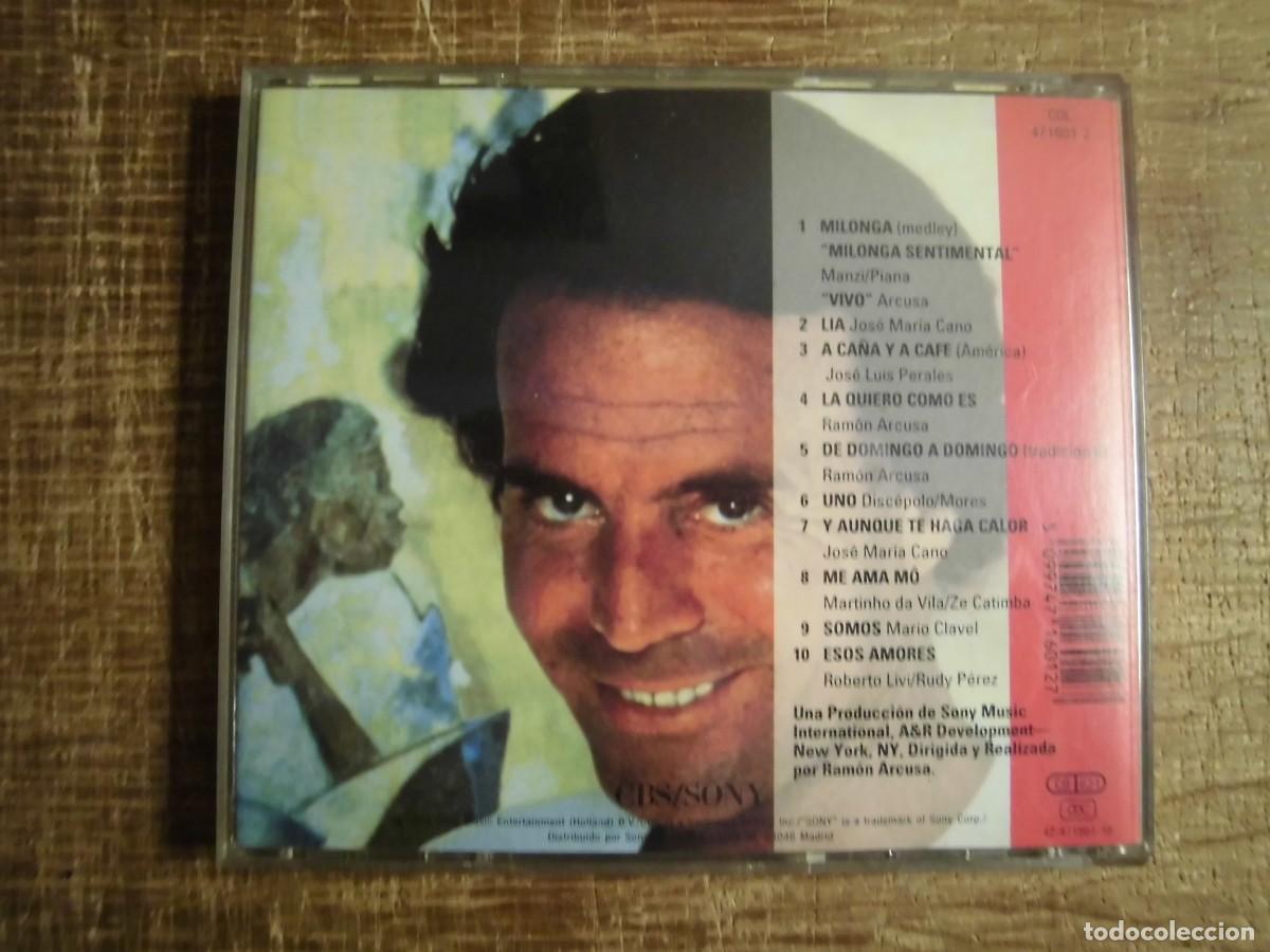 CDs de m&uacute;sica: CD JULIO IGLESIAS CALOR - Foto 2