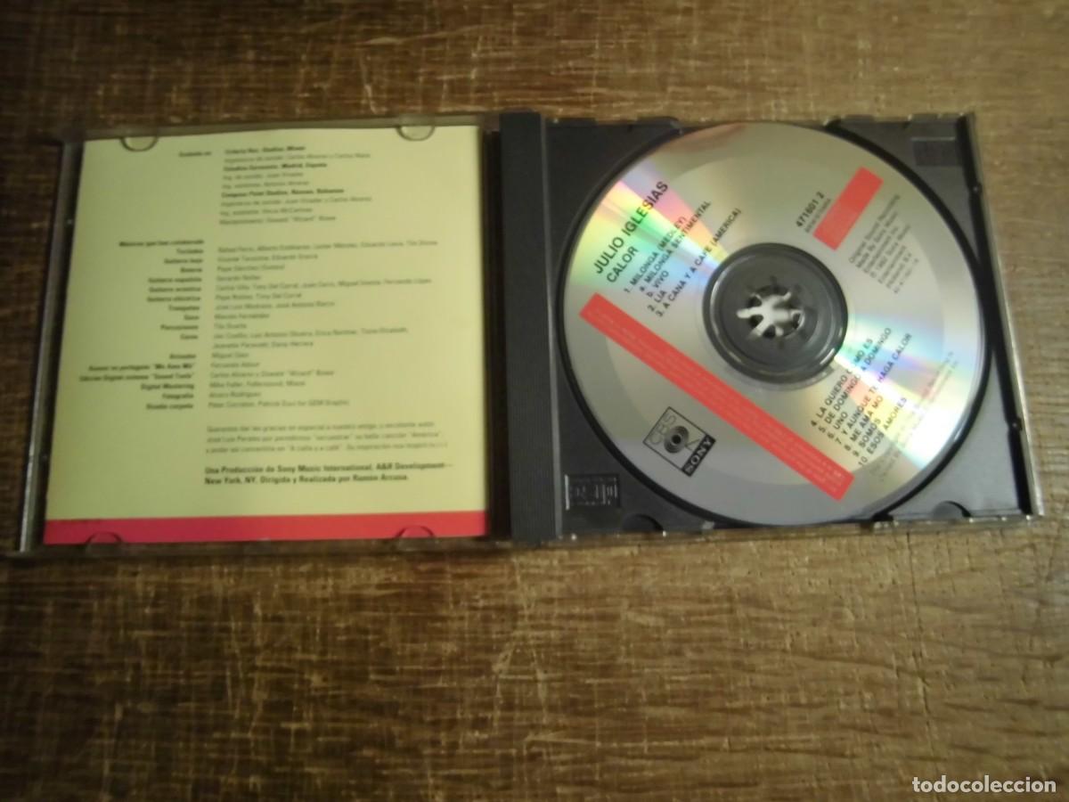 CDs de m&uacute;sica: CD JULIO IGLESIAS CALOR - Foto 3
