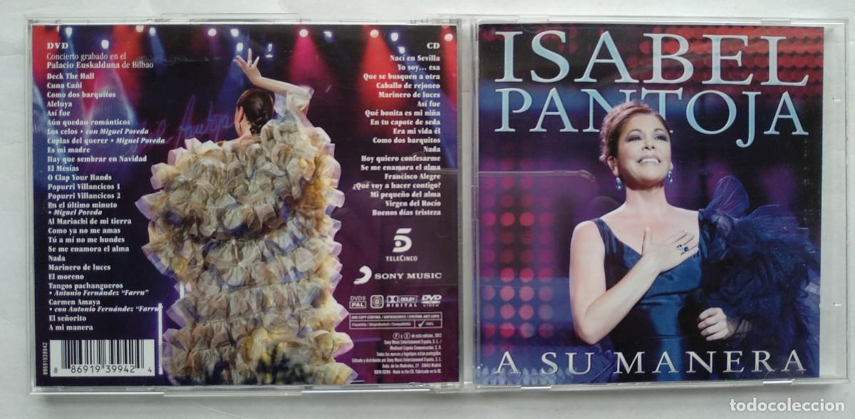 CDs de m&uacute;sica: ISABEL PANTOJA. A SU MANERA. CD. - Foto 1