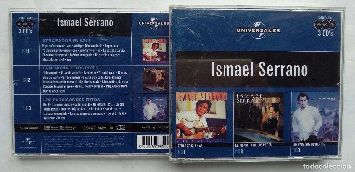 CDs de m&uacute;sica: ISMAEL SERRANO. 3 CDs. - Foto 1