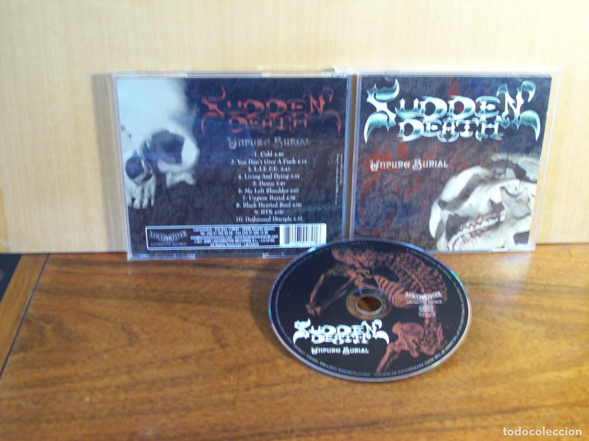 CDs de m&uacute;sica: SUDDEN DEATH - UNPURE BURIAL - CD - Foto 1