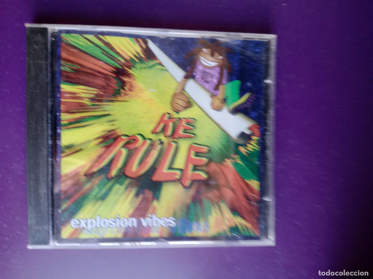 CDs de m&uacute;sica: Ke Rule &ndash; Explosi&oacute;n vibes - CD ZERO 1998- REGGAE ROCK, SIN USO - Foto 1