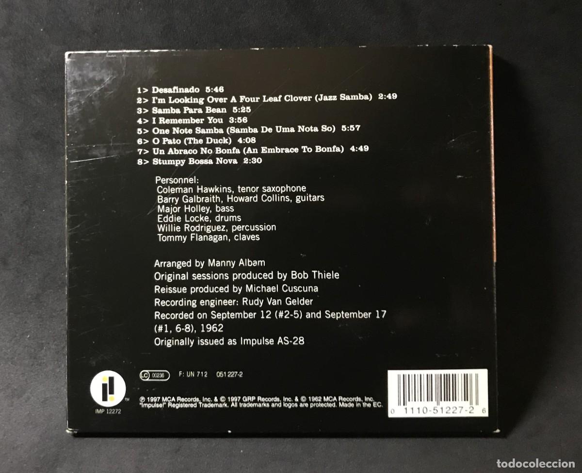 CDs de m&uacute;sica: Coleman Hawkins &ndash; Desafinado - CD Digipack - Impulse - Foto 2