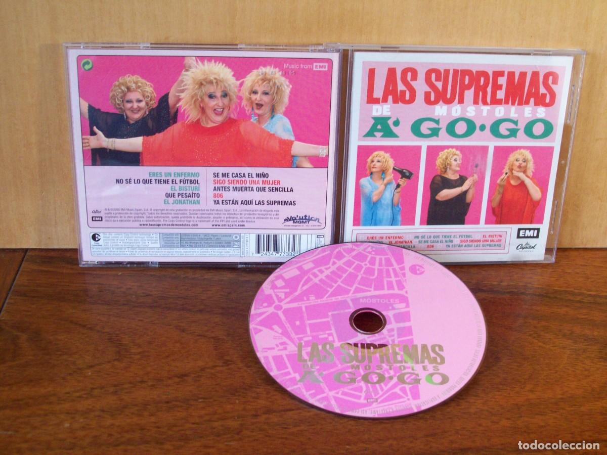 CDs de m&uacute;sica: LAS SUPREMAS DE MOSTOLES - A GO GO - CD - Foto 1