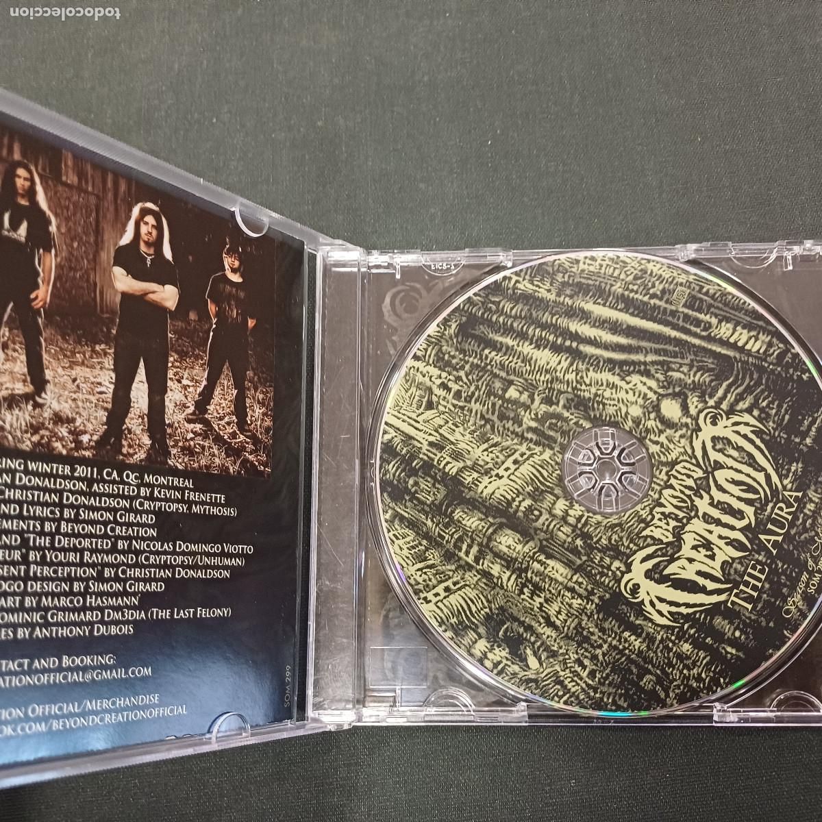 CDs de m&uacute;sica: BEYOND CREATION/THE AURA/CD METAL - Foto 2