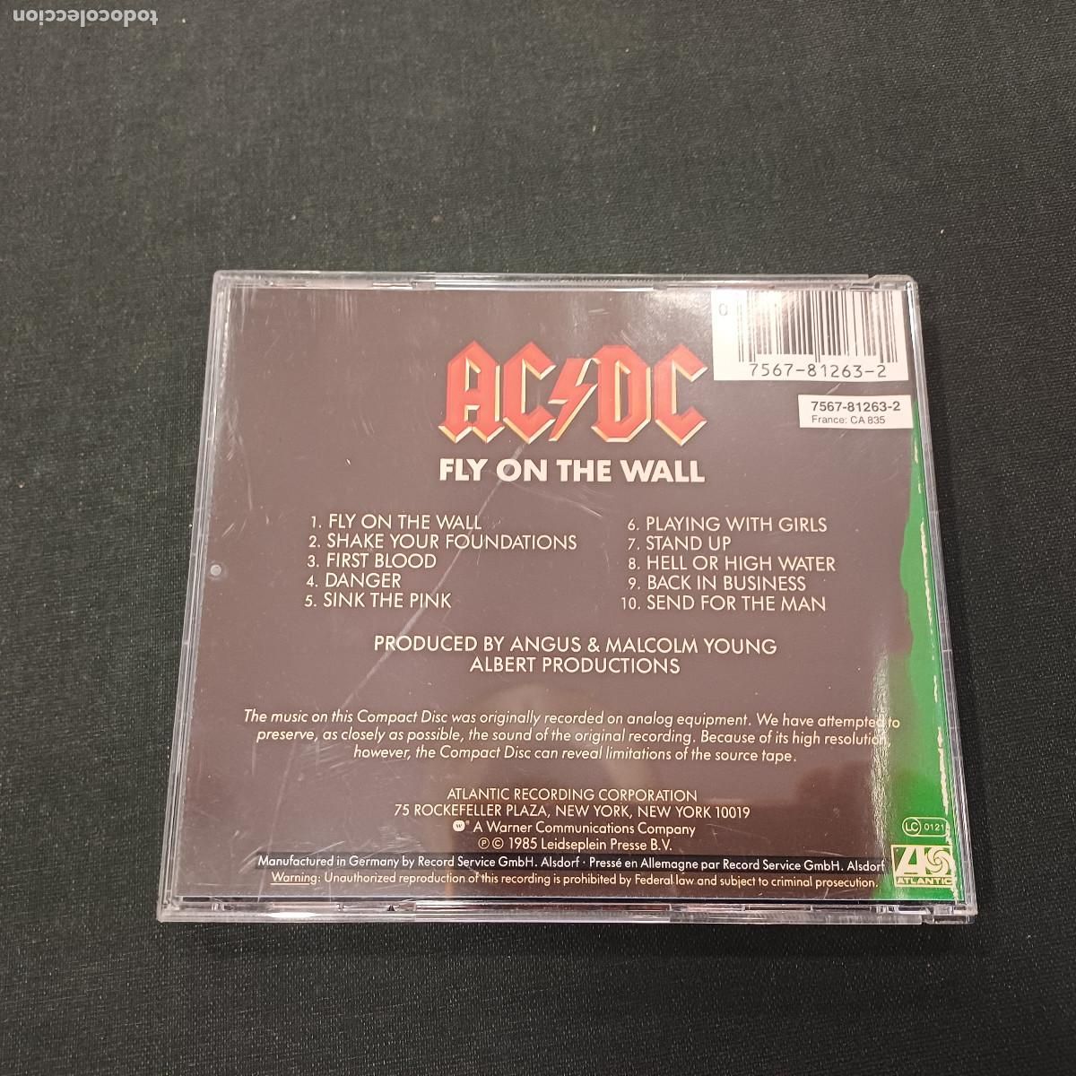 CDs de m&uacute;sica: AC/CD/FLY ON THE WALL/CD METAL - Foto 3