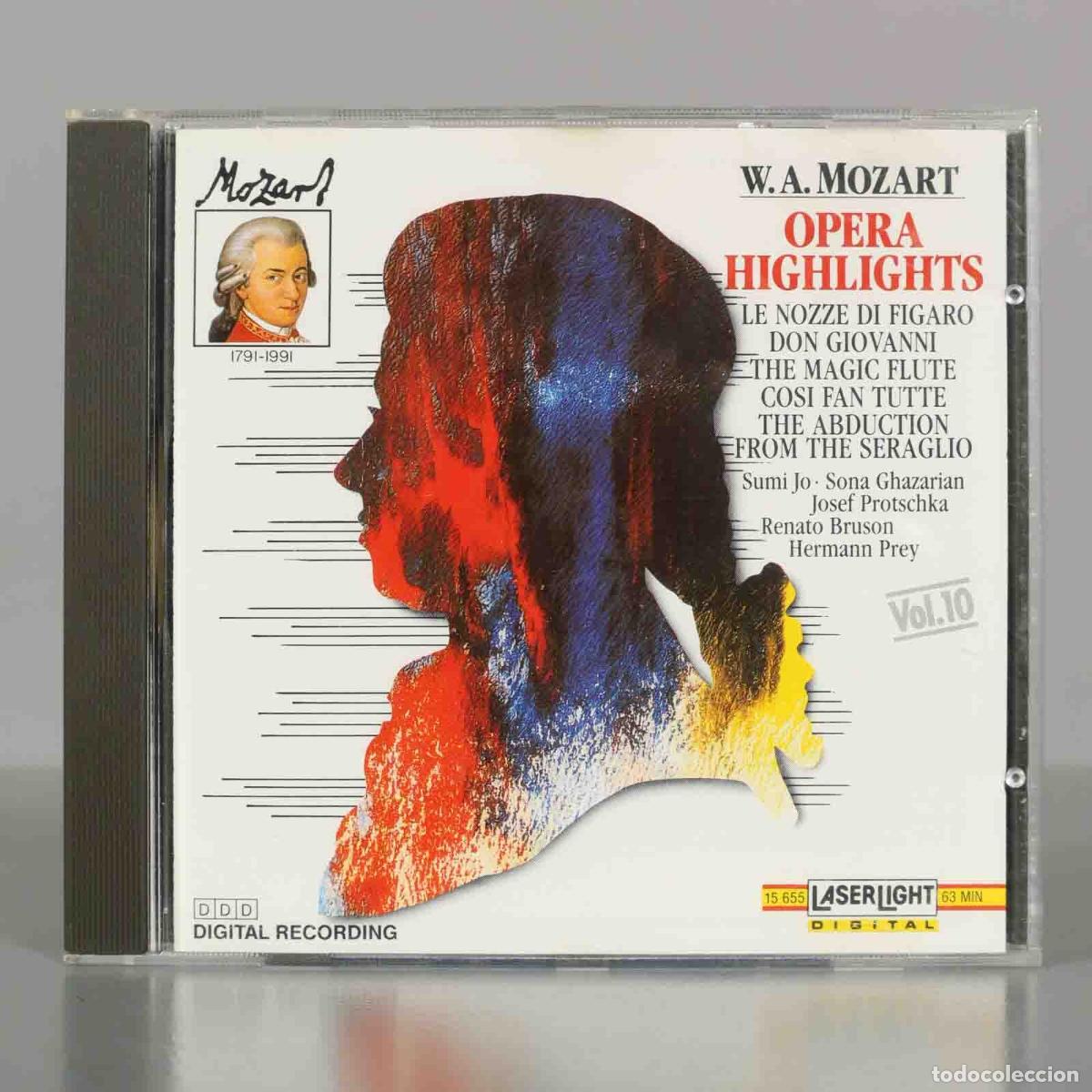 CDs de M&uacute;sica: CD. W.A. Mozart &ndash; Opera Highlights - Vol.10