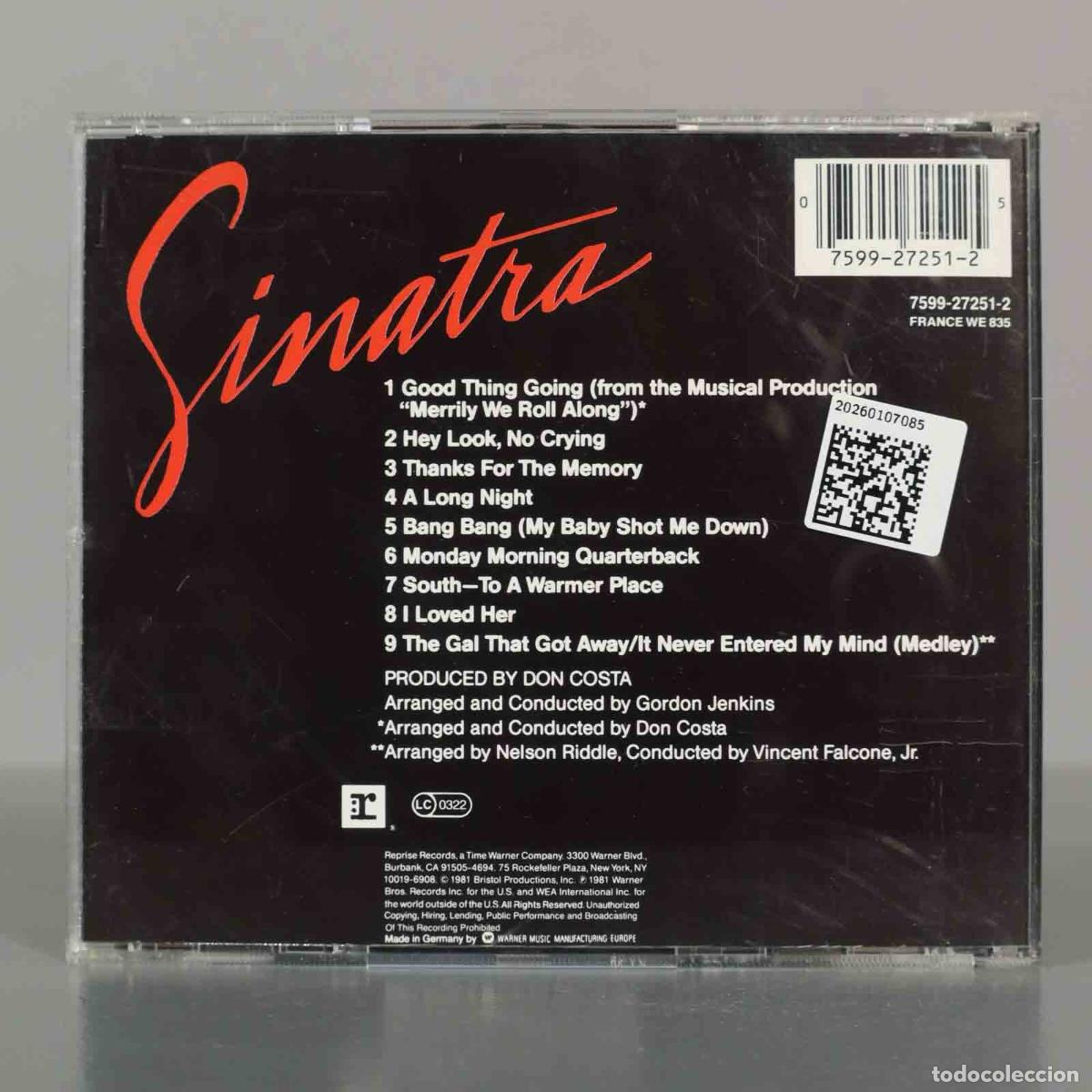CDs de m&uacute;sica: CD. Frank Sinatra &ndash; She Shot Me Down. - Foto 2