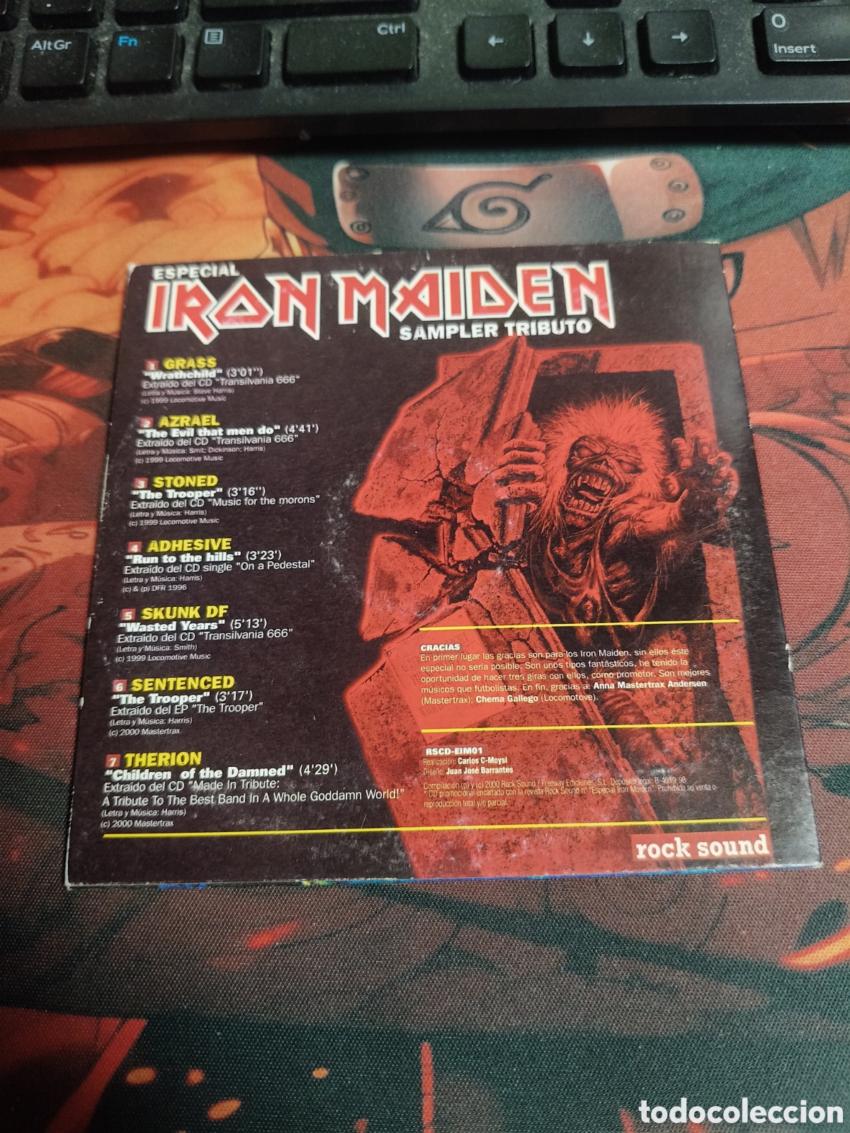 CDs de m&uacute;sica: Especial iron maiden CD - Foto 2