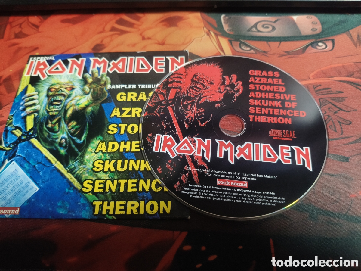 CDs de m&uacute;sica: Especial iron maiden CD - Foto 3