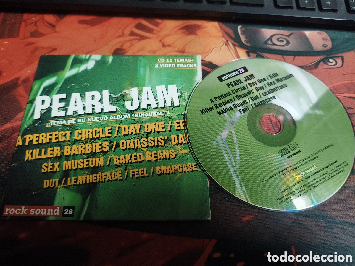 CDs de m&uacute;sica: Pearl jam CD 11 temas - Foto 3