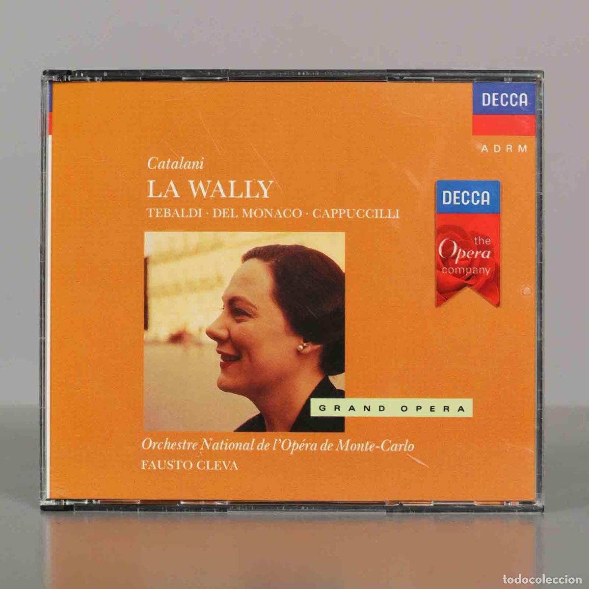 Music CDs: CD. La Wally - Catalani - Tebaldi &middot; del Monaco &middot; Cappuccilli &middot; Cleva